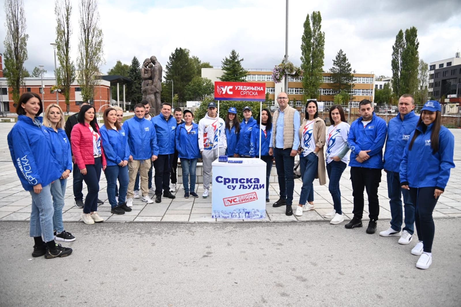 Predizborni skup Ujedinjene Srpske u Istočnom Novom Sarajevu; Stevandić: Ujedinjena Srpska očekuje odličan rezultat i pobjedu