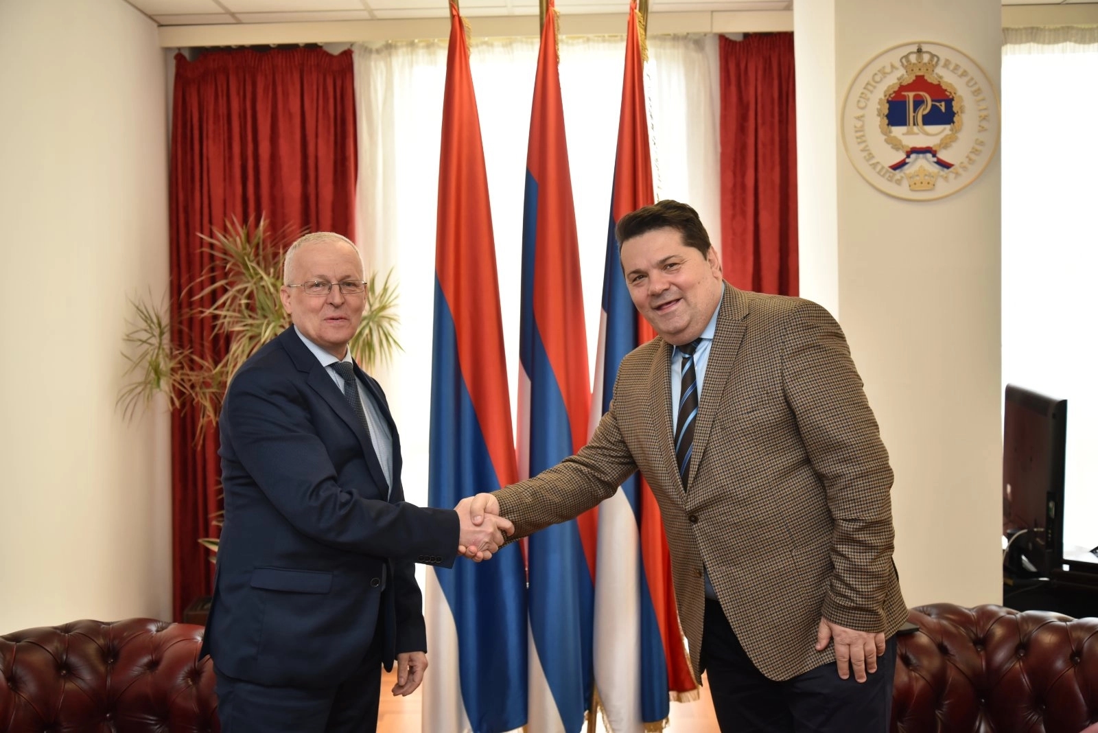 Predsjednik Stevandić razgovarao sa predsjednikom Privredne komore Republike Srpske