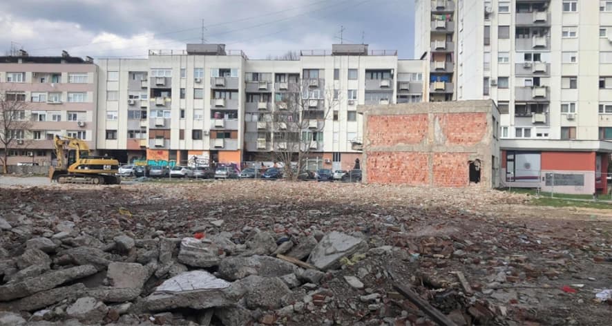 Raspisan tender za uređenje prostora na mjestu bivšeg kina Kozara