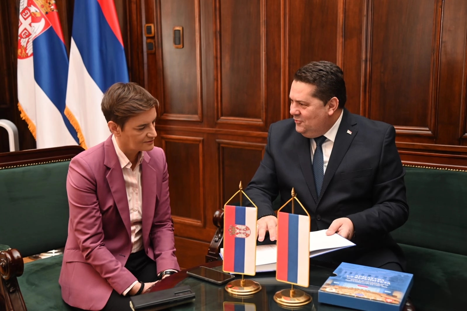 Stevandić i Brnabić dogovorili nastavak rada Parlamentarnog foruma Srbija – Republika Srpska