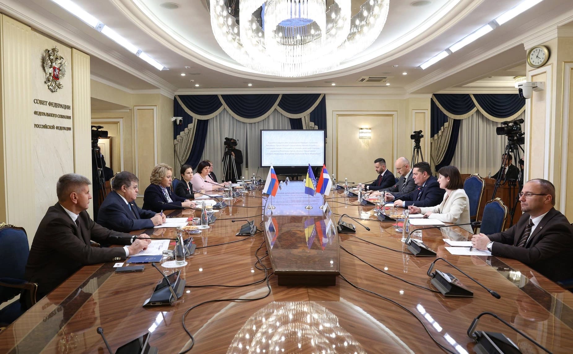 Stevandić – Matvijenko: Saradnja Srpske i Rusije nije usmjerena protiv drugih naroda