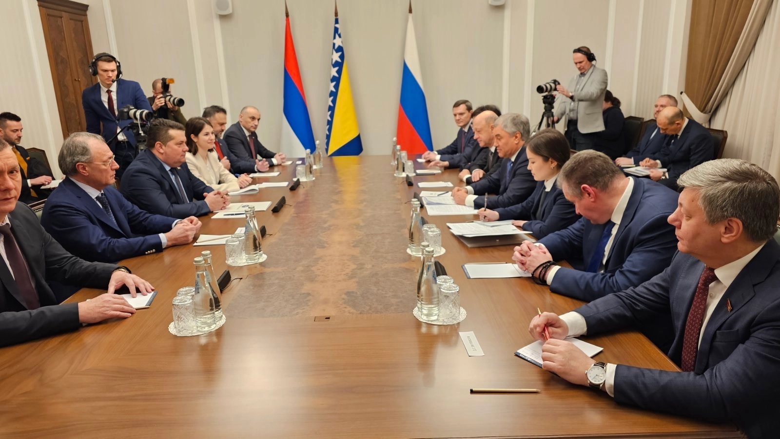 Stevandić nakon sastanka sa Volodinom: Republika Srpska ostaje neutralna i neće se priključiti anti-ruskoj histeriji