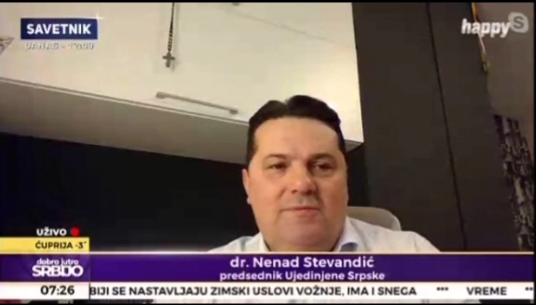 Stevandić: “Pojedinci iz opozicije ne shvataju važnost trenutne političke situacije”
