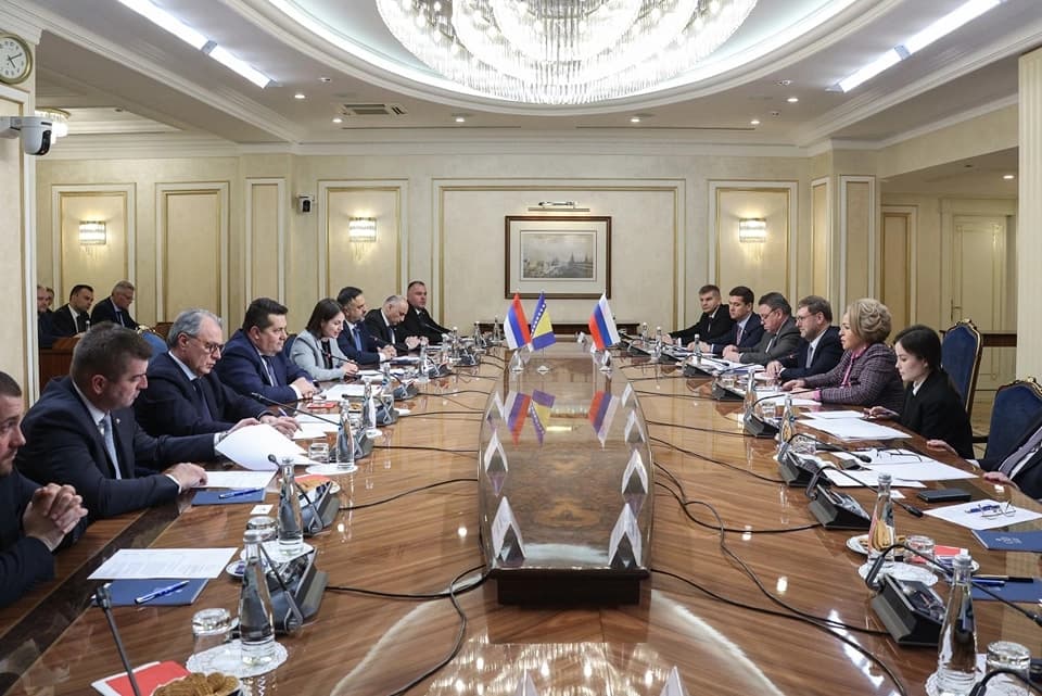 Stevandić sa Matvijenko: Rusija neće dozvoliti prekrajanje Dejtonskog sporazuma