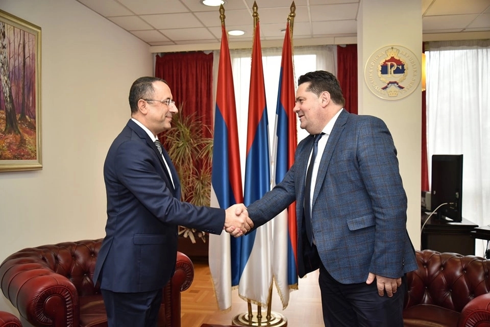 Stevnadić sa turskim konzulom razgovarao o nastavku i proširenju saradnje Republike Srpske i Turske