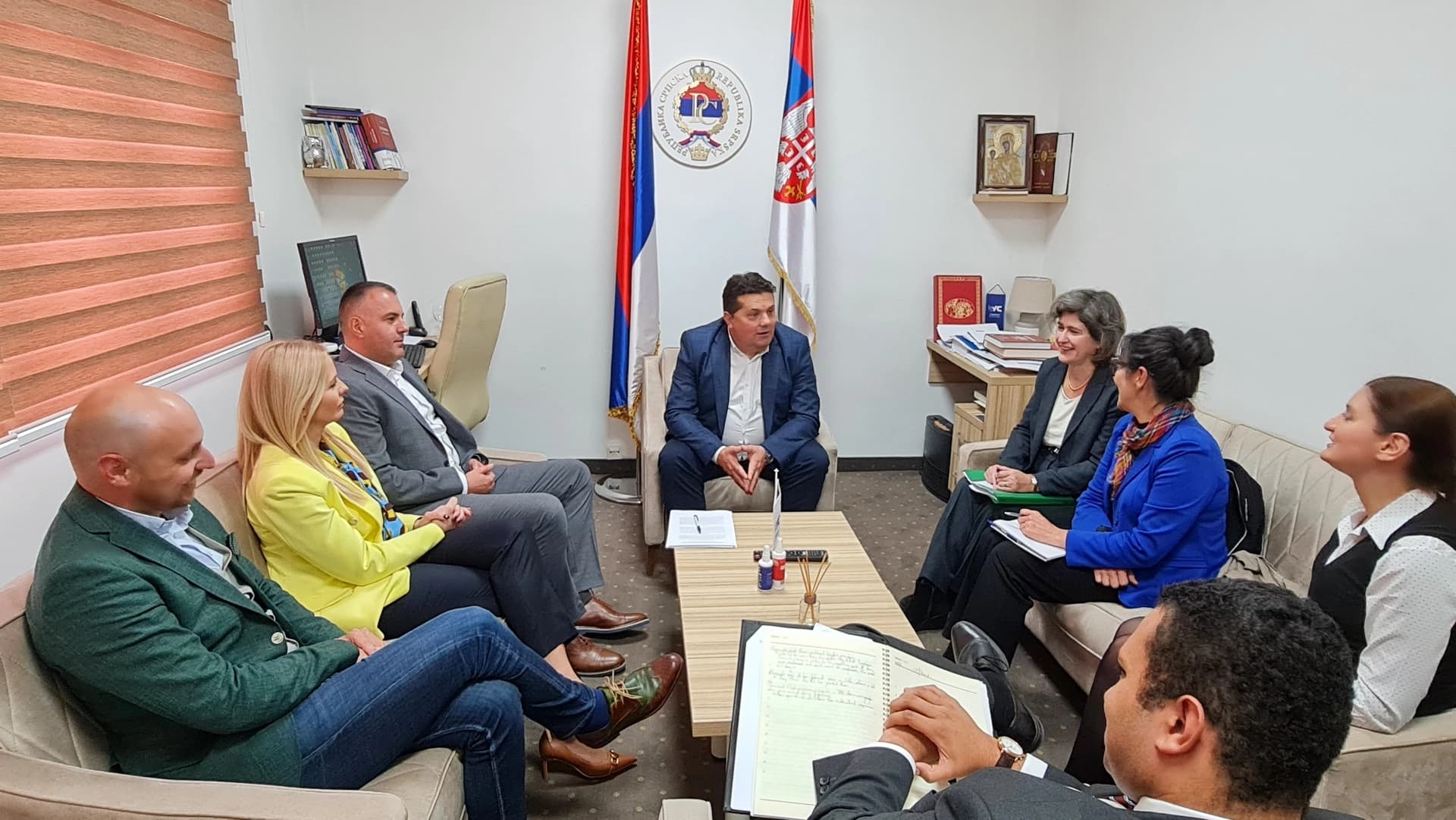 TEMA – AKTUELNA POLITIČKA SITUACIJA Stevandić razgovarao sa zamjenicom šefa misije u Ambasadi SAD u BiH