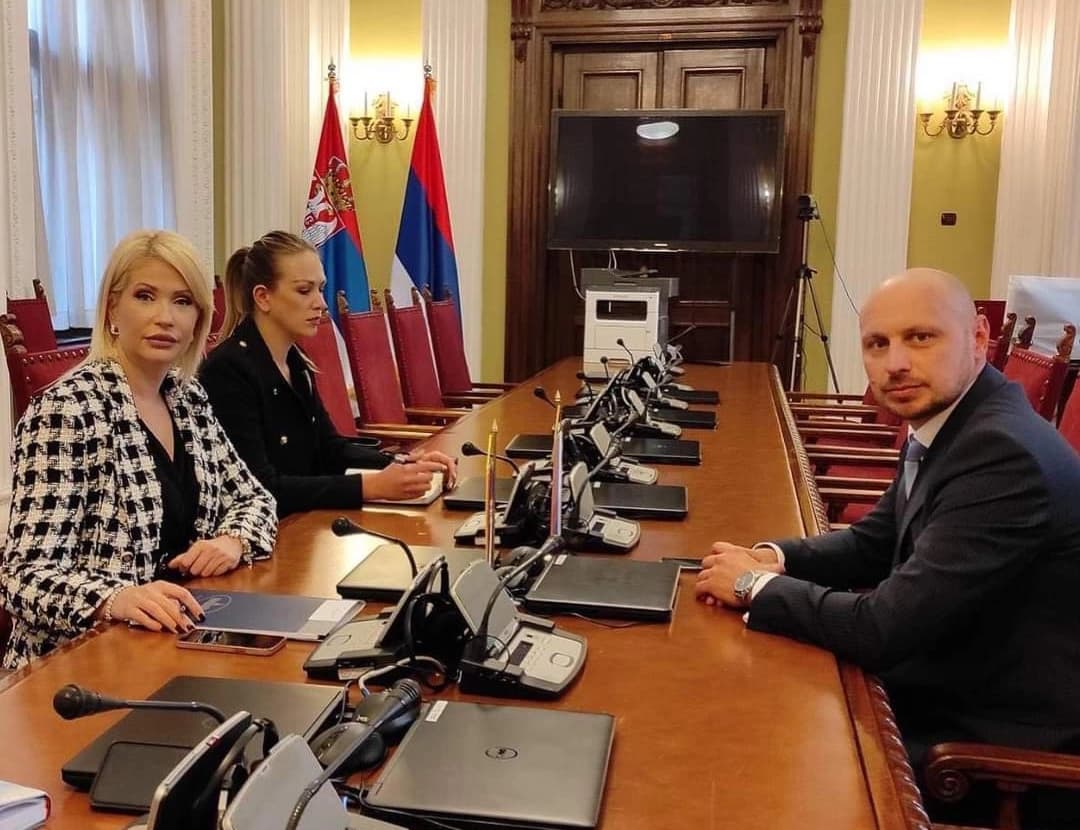 U Beogradu sastanak Petkovića i Božićeve, potpredsjendika skupštine Srpske i Srbije