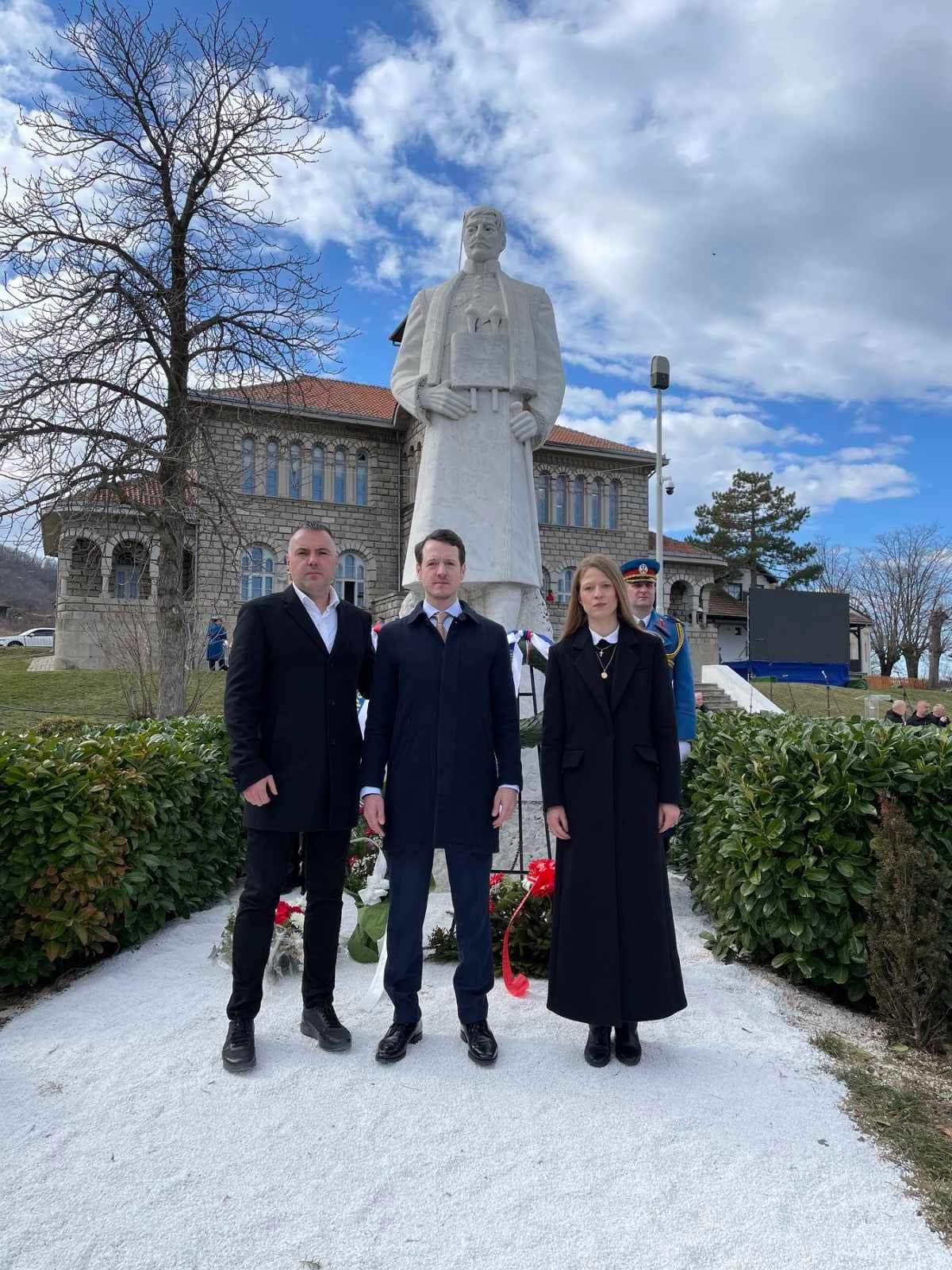 Vidović u društvu Karadjordjevića u Orašcu na obilježavanju Dana državnosti Srbije