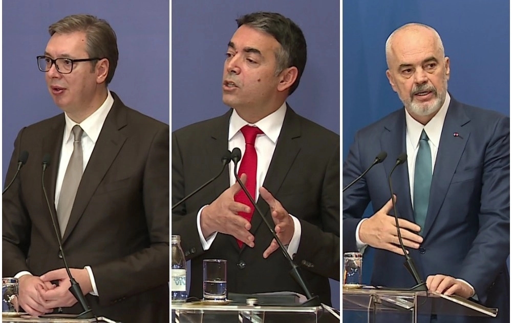 Vučić, Dimitrov i Rama potpisali zajedničku izjavu o planovima za napredak i putu ka EU