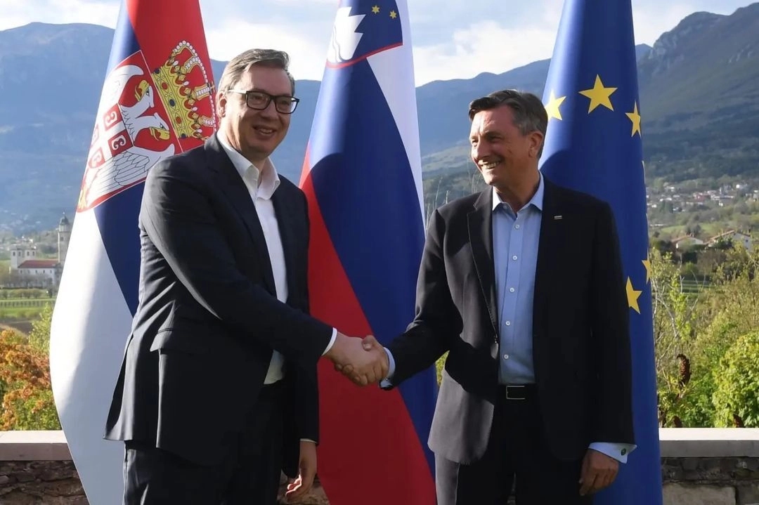 Vučić i Pahor saglasni da je odgovornost svih u regionu da se sačuva mir i stabilnost